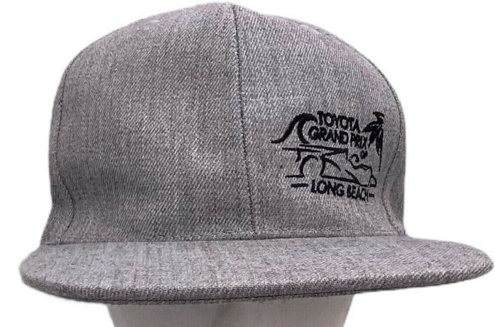 Toyota Grand Prix of Long Beach Snapback Hat Grey TGPLB Racing Baseball Cap
